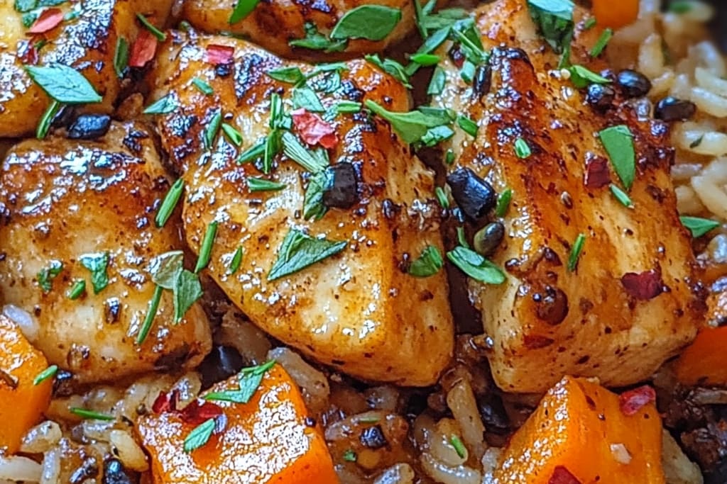 Chicken and Wild Rice with Sweet Potatoes: Incredible Comfort Food at Its Best