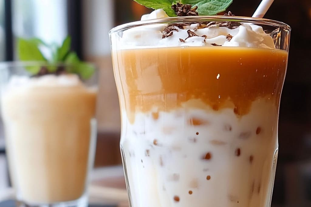 Coconut Macaron Thai Iced Tea: An Amazing Ultimate Fusion Drink
