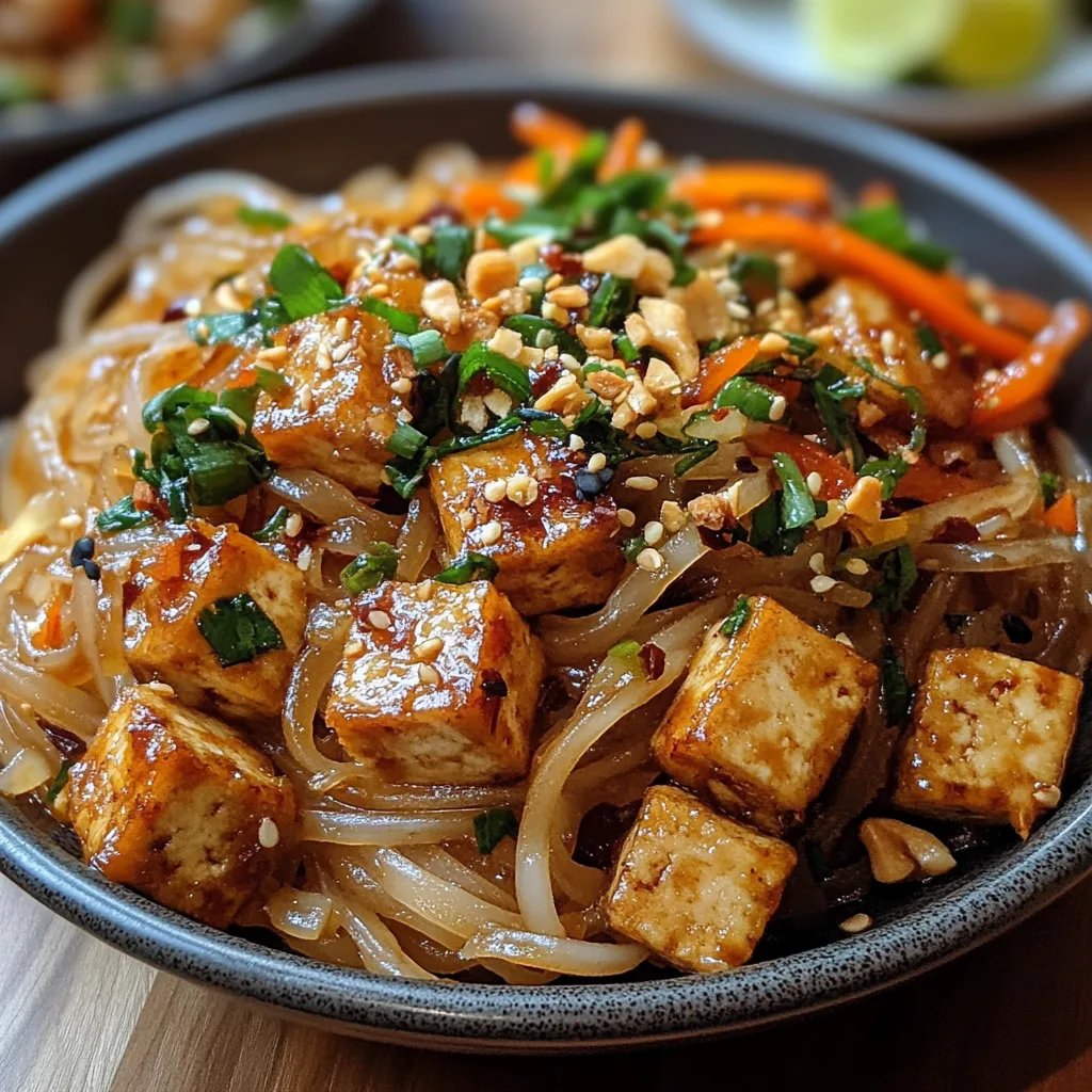 Vegan Pad Thai Tofu: An Amazing Ultimate Recipe