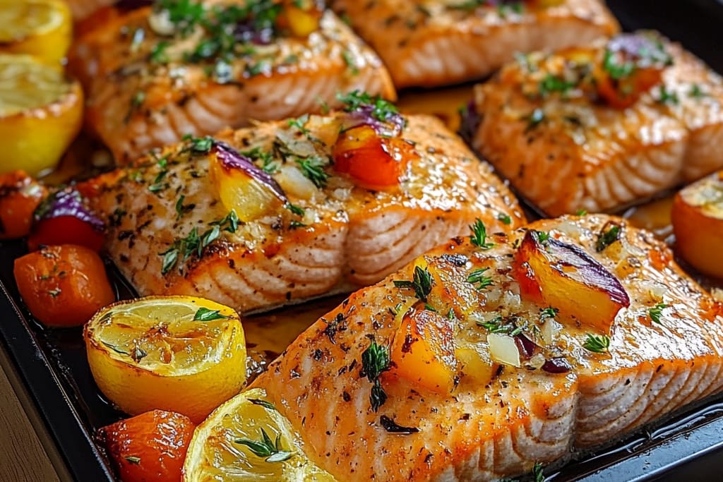 Easy Salmon Traybake: The Incredible 5-Ingredient Recipe