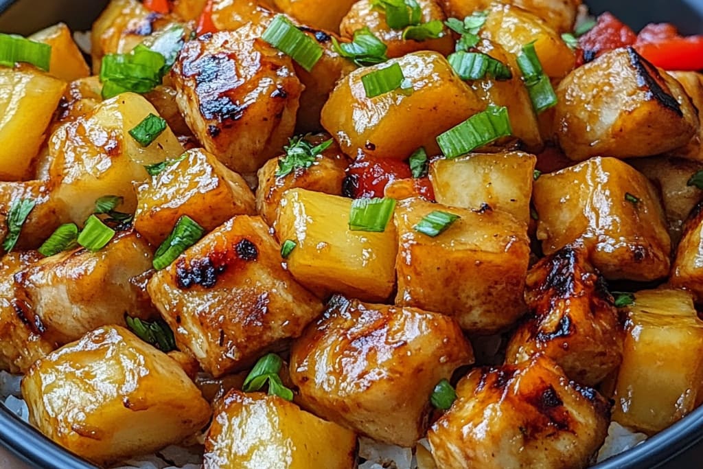 Pineapple Chicken and Rice: An Incredible Ultimate 5-Ingredient Recipe
