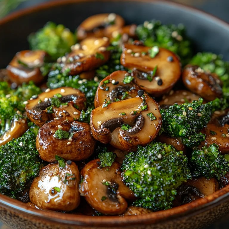 Sauté Vegan de Brocoli et Champignons : Une Recette Incroyable et Ultime