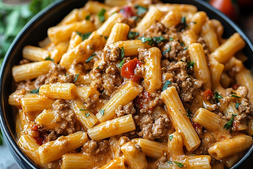 Ground Beef Creamy Stovetop Pasta: An Amazing Ultimate Recipe