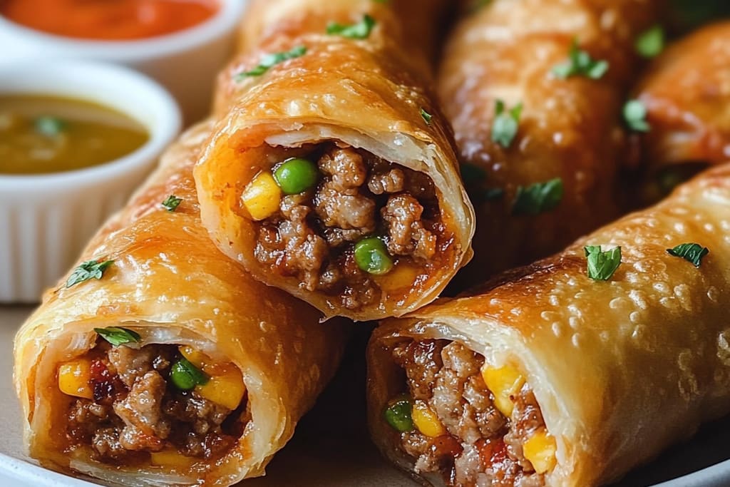 Cheeseburger Egg Roll Snack: An Amazing Ultimate Recipe