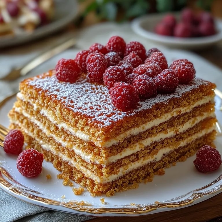 Easy Russian Honey Cake: An Incredible 5-Layer Recipe