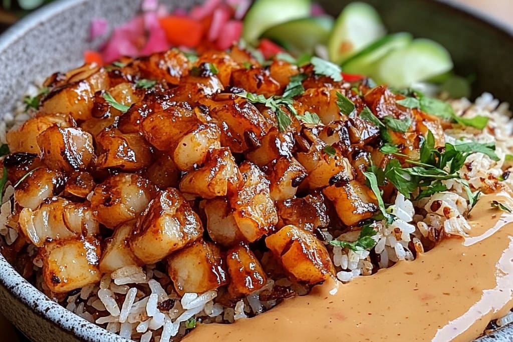 Satay Crispy Rice Salad: An Incredible 5-Star Gluten-Free Delight