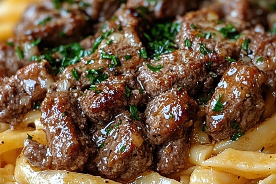 One-Pot Creamy Beef and Garlic Butter Pasta: An Amazing Ultimate Recipe