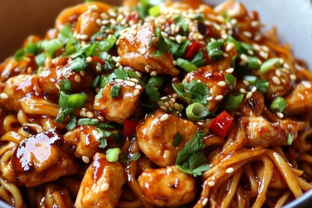 Kung Pao Chicken Noodles: An Amazing Ultimate Recipe to Impress