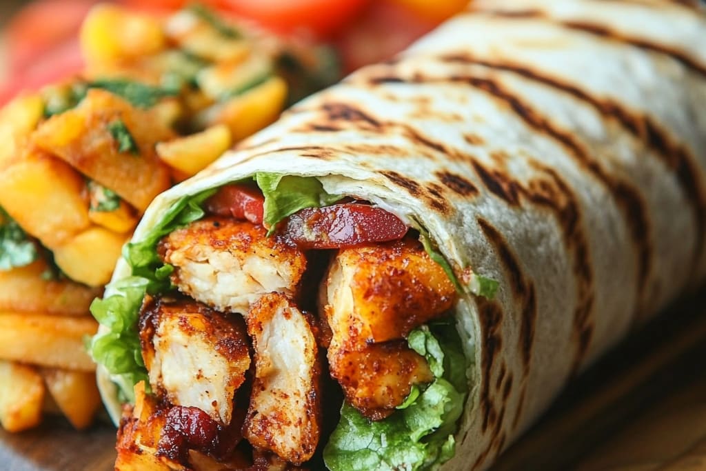 BBQ Chicken Wrap: An Incredible Ultimate 5-Minute Lunch Option