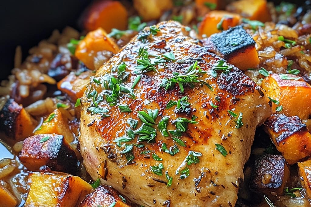 Chicken and Wild Rice with Sweet Potatoes: An Amazing Ultimate Comfort Meal