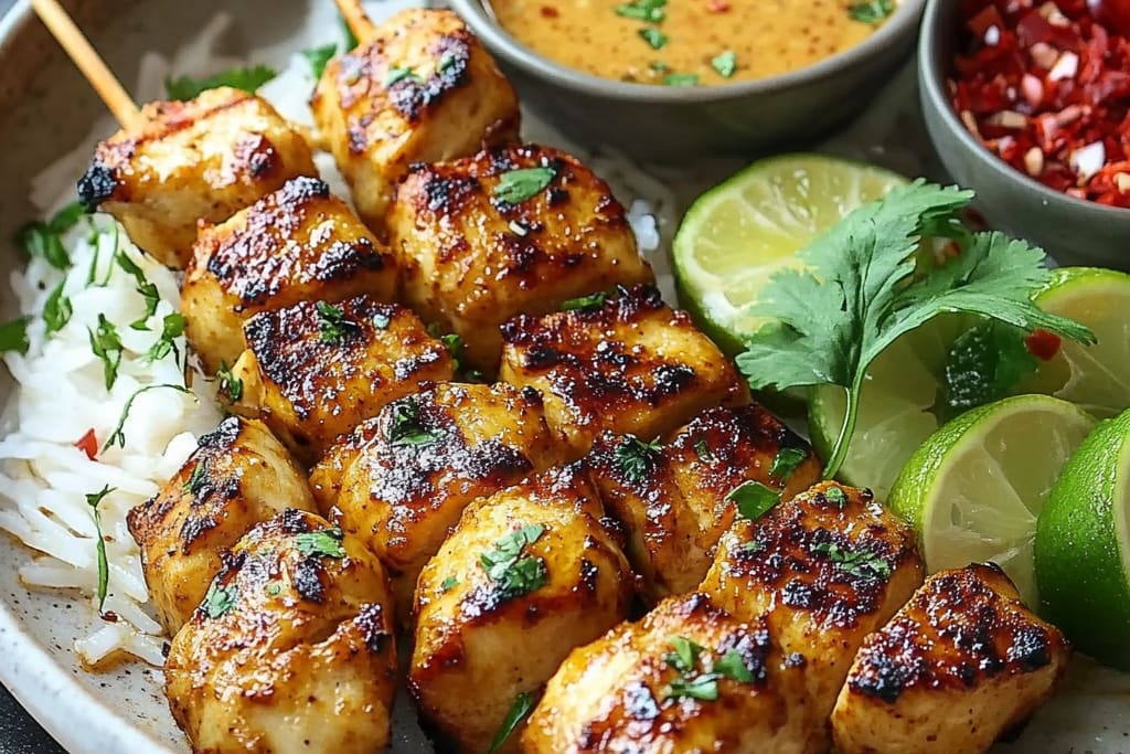 Thai Chicken Satay with Peanut Sauce: An Incredible Ultimate Recipe