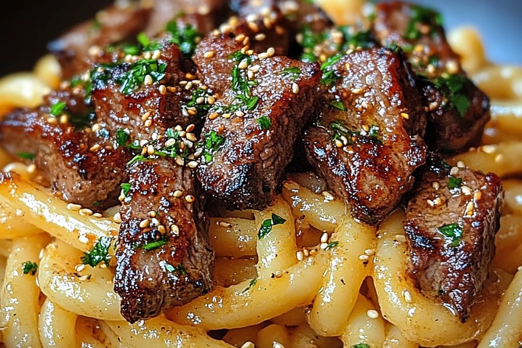 Sweet & Spicy Garlic Steak Pasta: An Amazing Ultimate Recipe