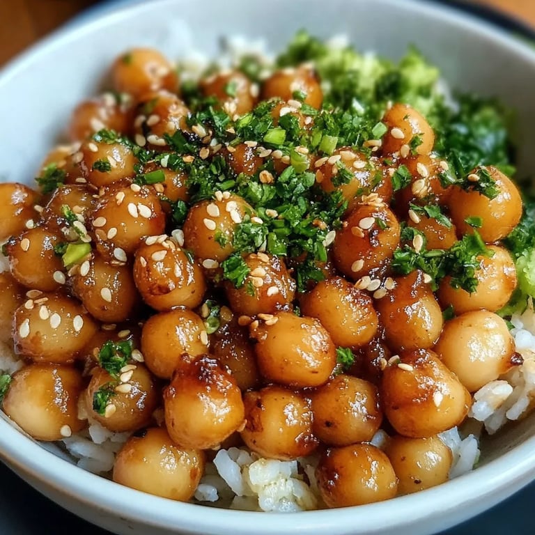 Vegan Sticky Sesame Chickpeas: An Incredible Ultimate Recipe
