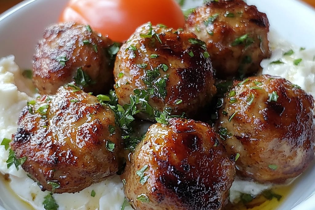 Greek Turkey Meatballs with Tzatziki: An Incredible Essential Recipe