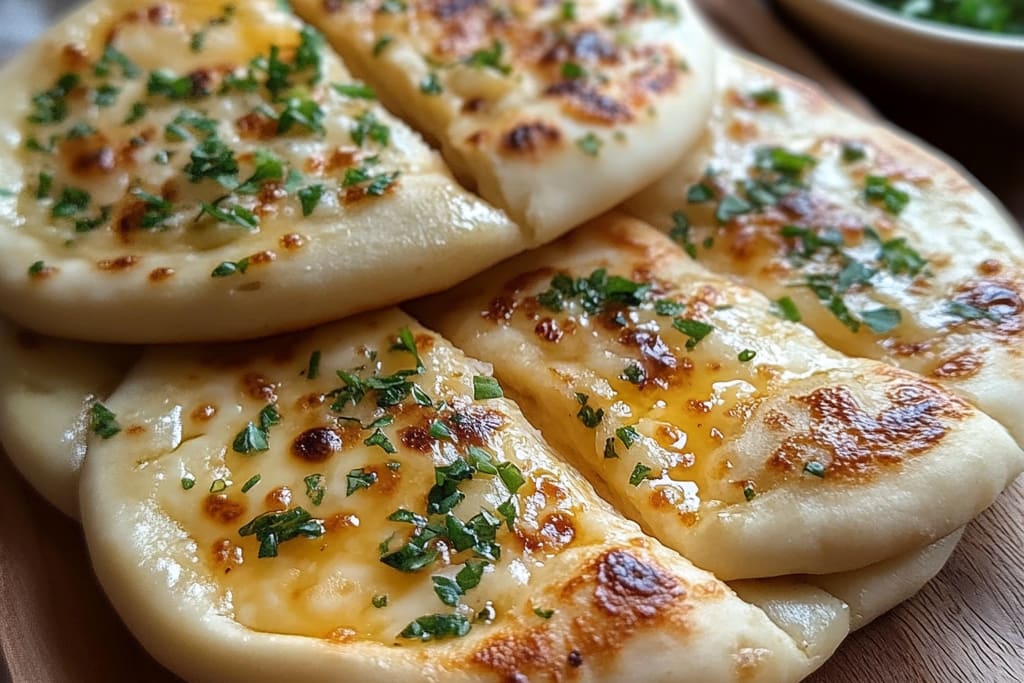 Cheese Naans au Poulet Curry et Cheddar : Un Voyage de Saveurs Incroyable à Travers 5 Étapes