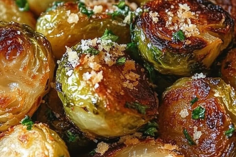 Crispy Parmesan-Crusted Roasted Brussels Sprouts: An Amazing Ultimate Recipe