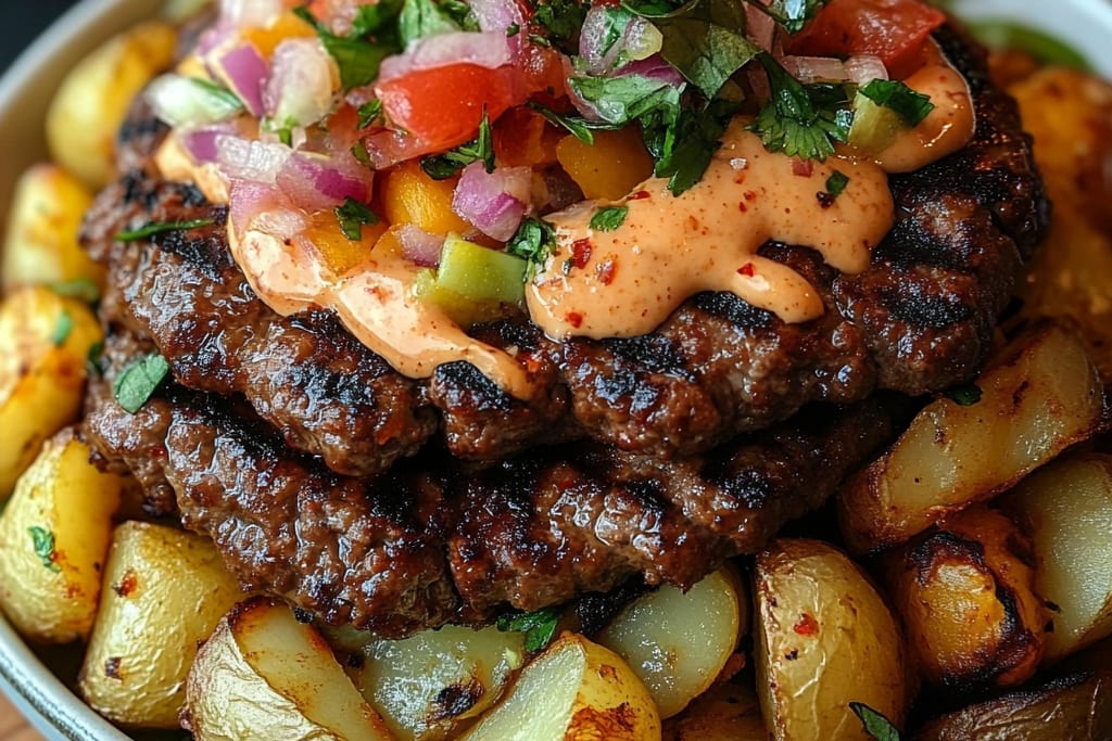 Healthy Burger Bowls with Roasted Potatoes: An Incredible Ultimate Recipe