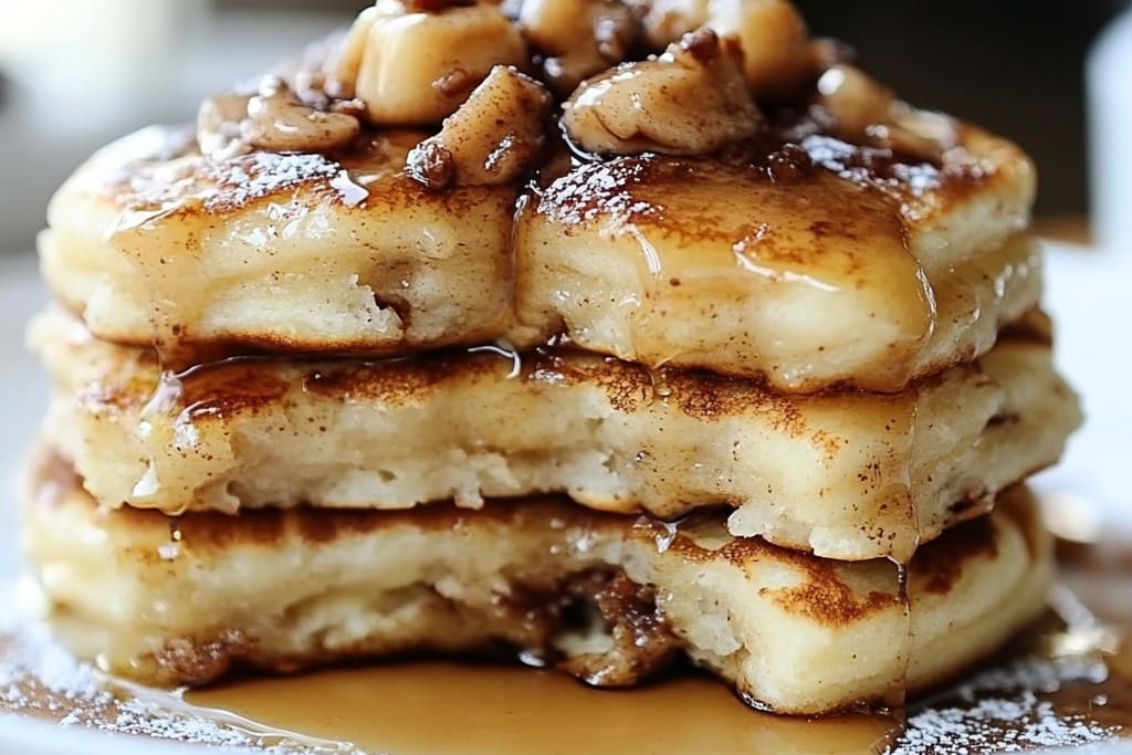 Cinnamon Roll Pancakes: An Incredible Sweet Breakfast Treat