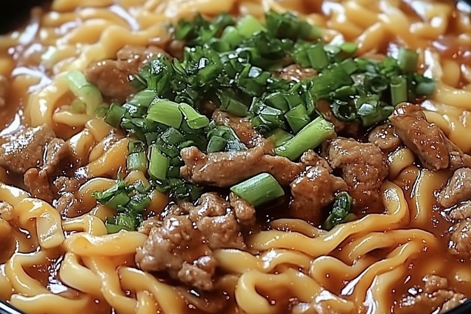 Sticky Beef Noodles: An Amazing Ultimate Recipe for 6