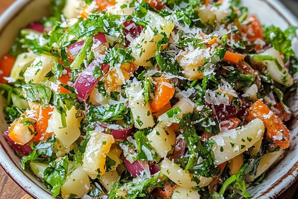Parmesan Chopped Salad: An Amazing Ultimate Recipe