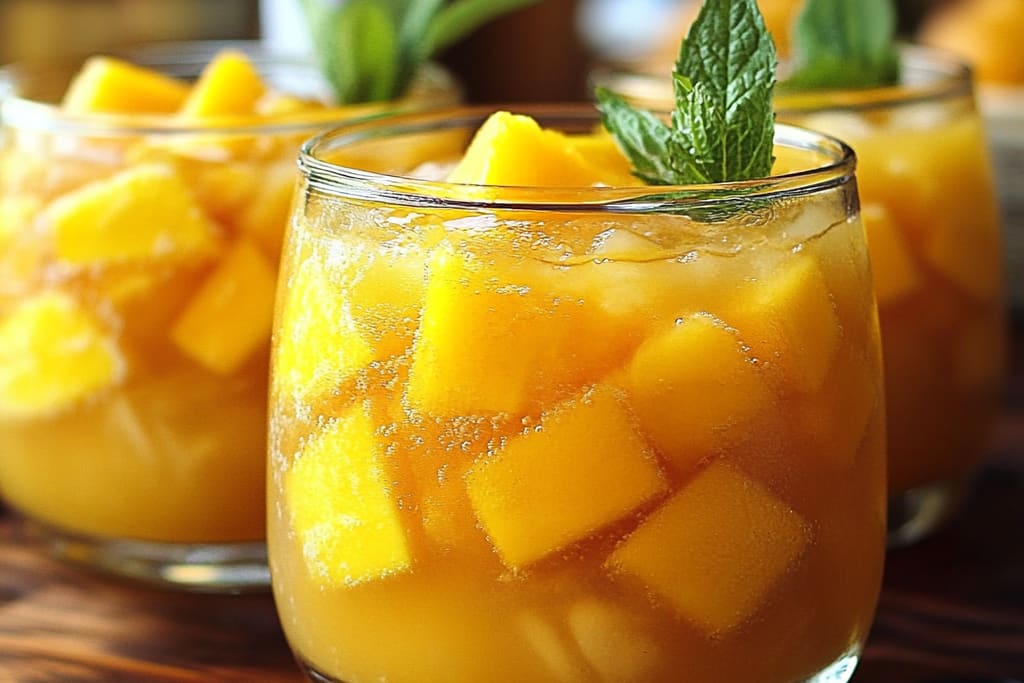 Refreshing Homemade Mango Lemonade: An Incredible Tropical Escape in a Glass