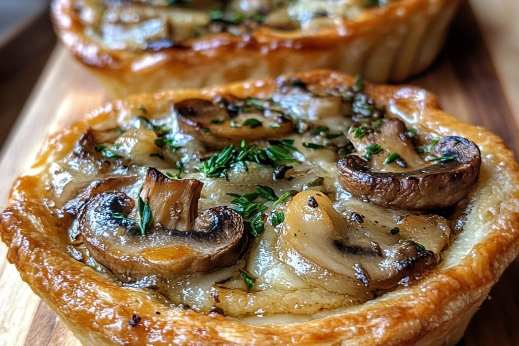Mushroom, Shallot and Herbed Goat Cheese Tarts: An Amazing Ultimate Recipe