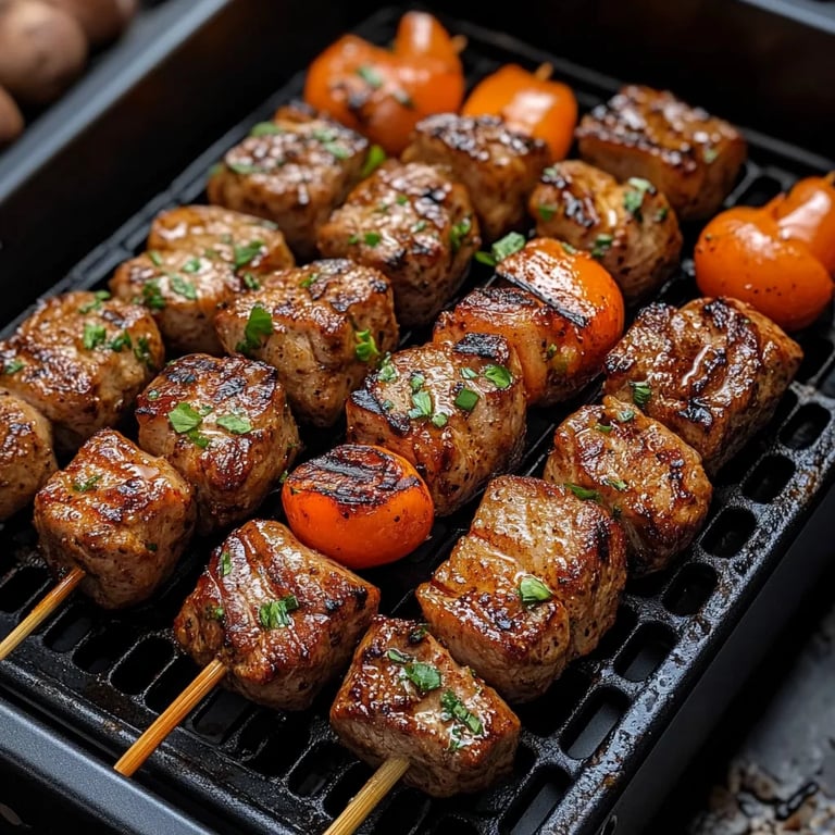 Steak & Shrimp Kabobs In Air Fryer: An Incredible Ultimate Recipe