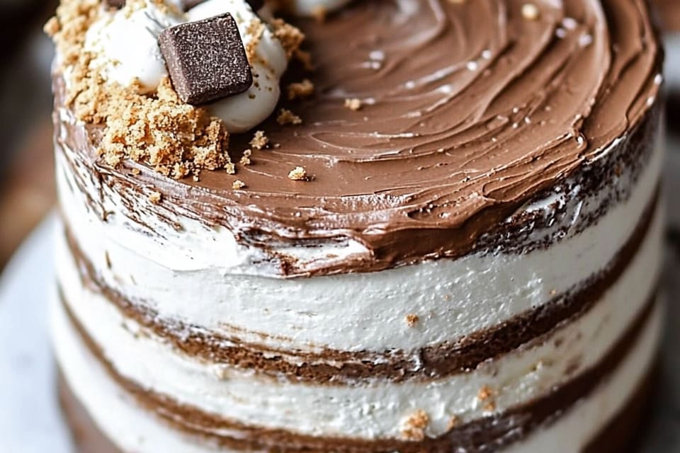 S’mores Layer Cake: An Amazing Ultimate Dessert Delight