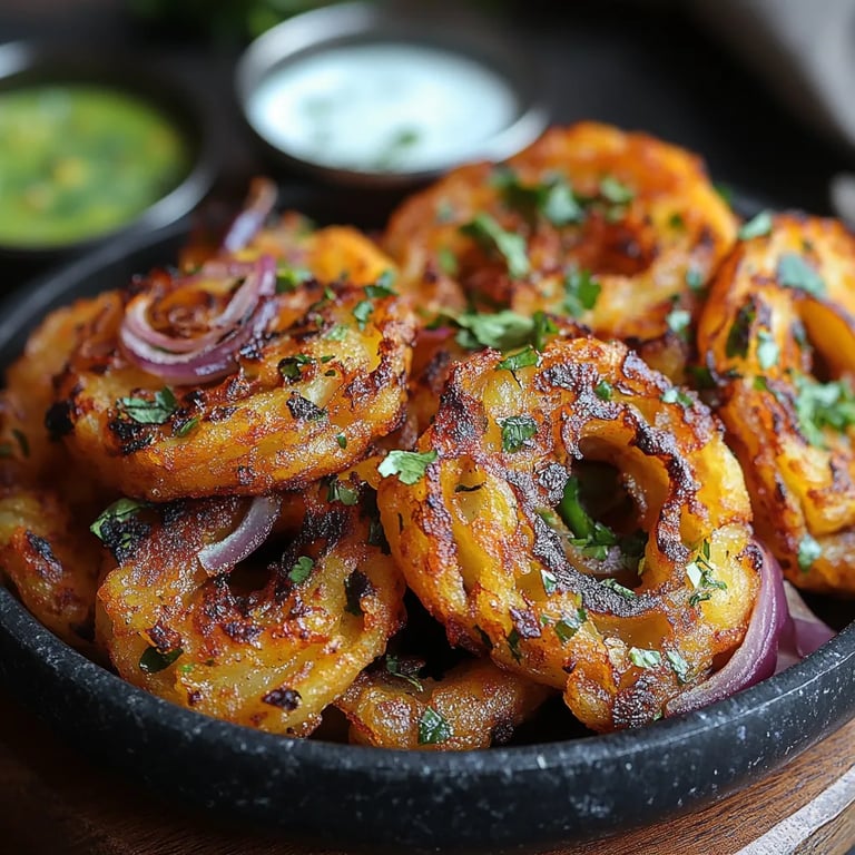 Bhaji d’Oignon Indien : Une Recette Incroyable Ultime