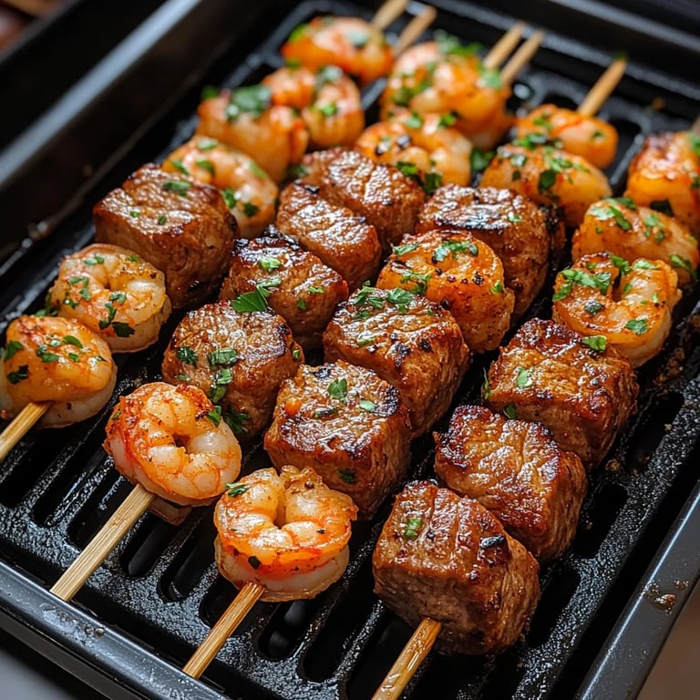 Steak & Shrimp Kabobs In Air Fryer: An Incredible Ultimate Recipe