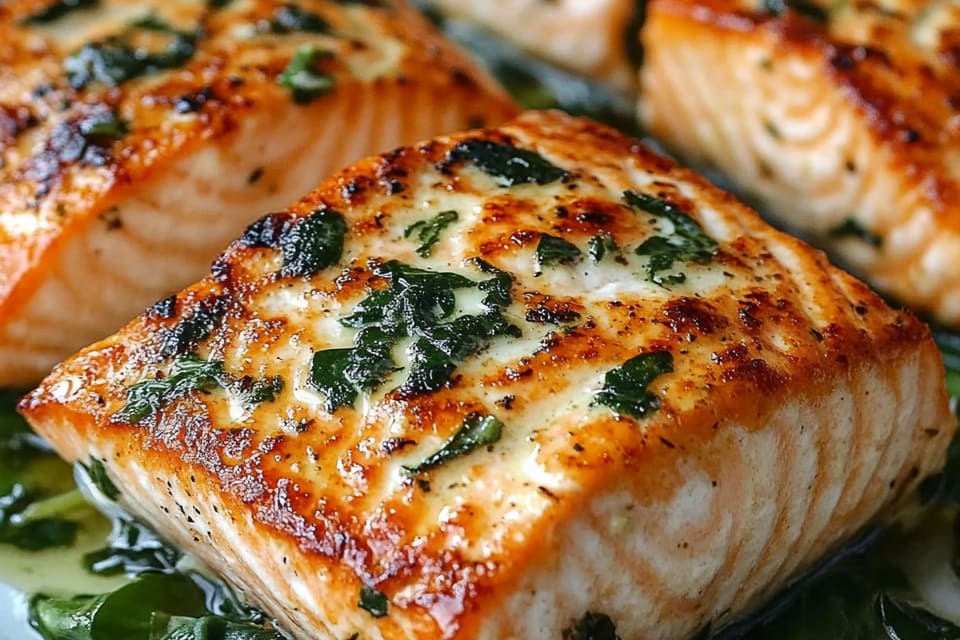 Easy Spinach Stuffed Salmon: An Incredible 7-Step Recipe