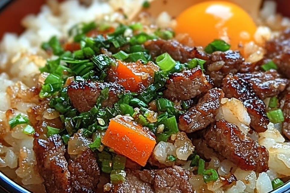 Savory Onion Beef Fried Rice: An Incredible Ultimate One-Pot Meal