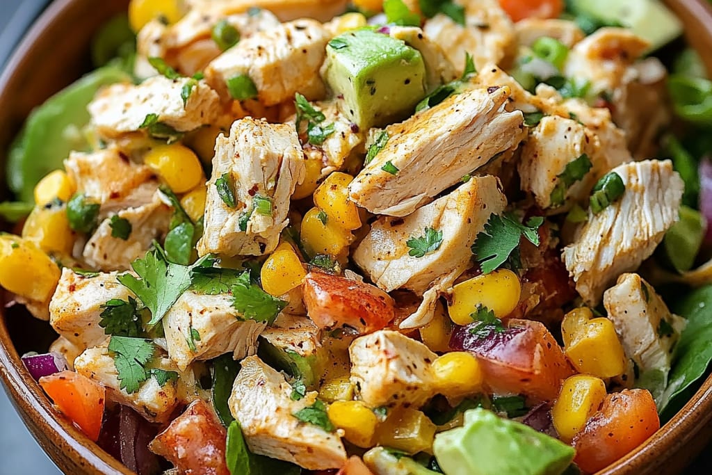 Mexican Chicken Salad: An Amazing Ultimate 5-Ingredient Recipe