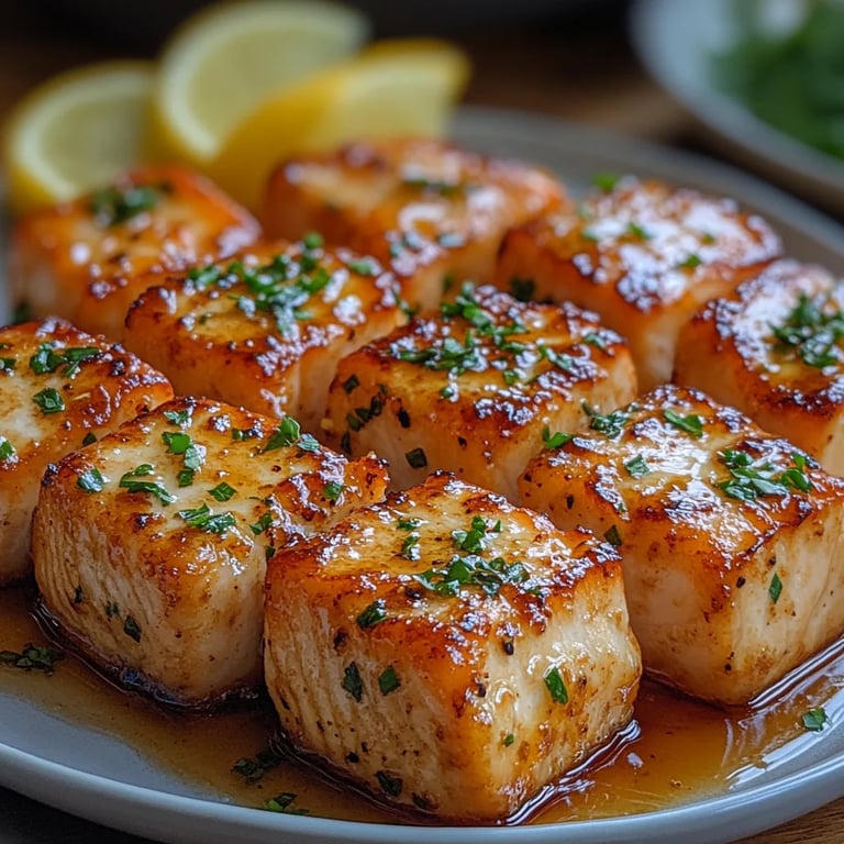 <p>Bouchées croustillantes de saumon au miel et à l’ail à la friteuse à air : Une Recette Incroyable Ultime</p>