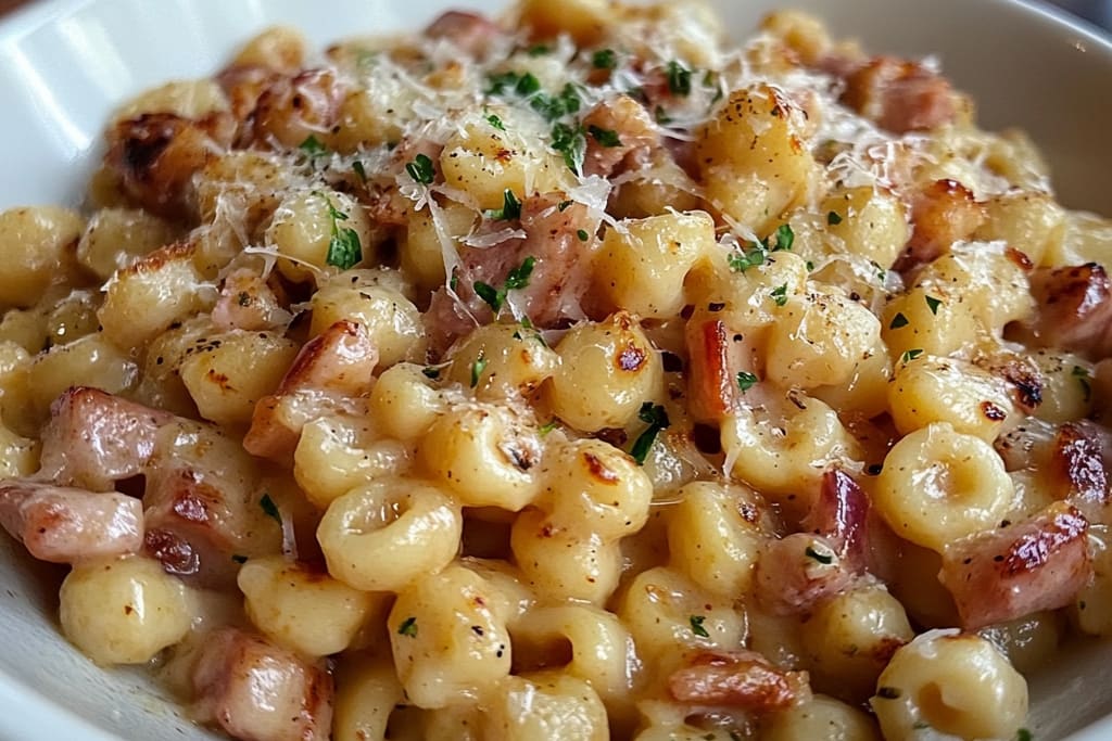 Risotto de Pâtes : Une Fusion Crémeuse et Confortante