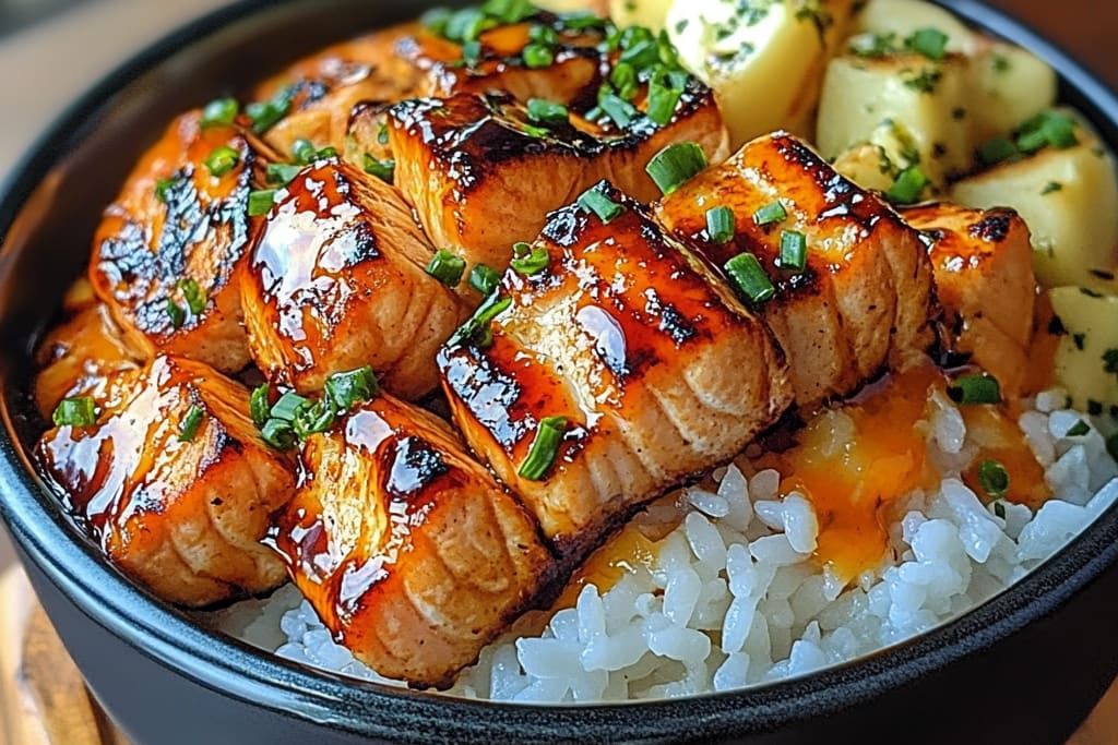 Sriracha Honey Salmon Bowls: An Amazing Ultimate Recipe