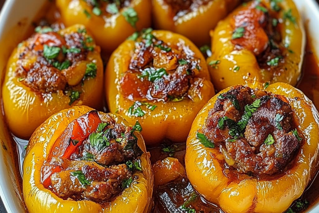 Ground Beef Stuffed Peppers: An Amazing Ultimate Recipe