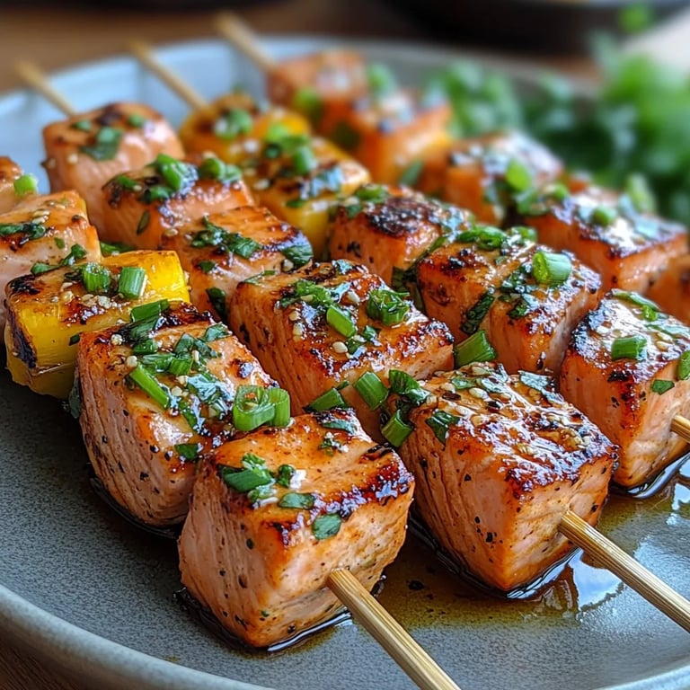 Sweet and Spicy Salmon Skewers: An Incredible Ultimate Recipe