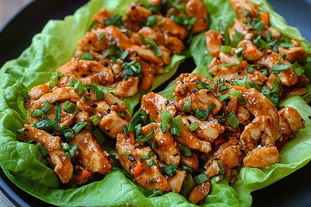 Thai Chicken Lettuce Wraps: An Incredible Ultimate Recipe for 4