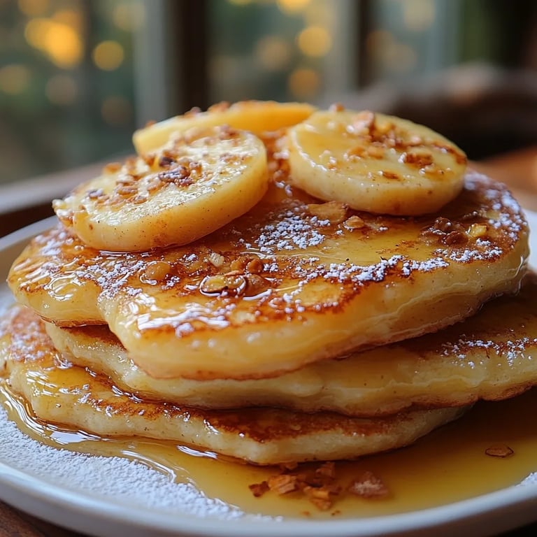 Pancakes à la pomme et au yaourt : Une Recette Incroyable Ultime