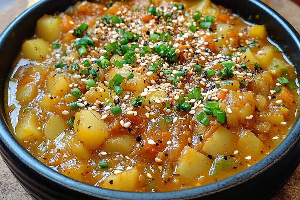 Curry Poireaux – Carottes – Pois Chiches : Une Recette Végétale Incroyable et Réconfortante