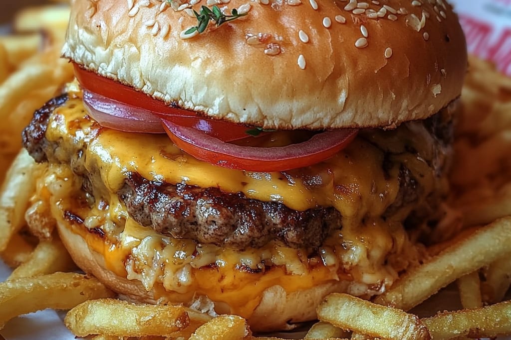 Cheesy Chips & Burger: An Amazing Ultimate Recipe