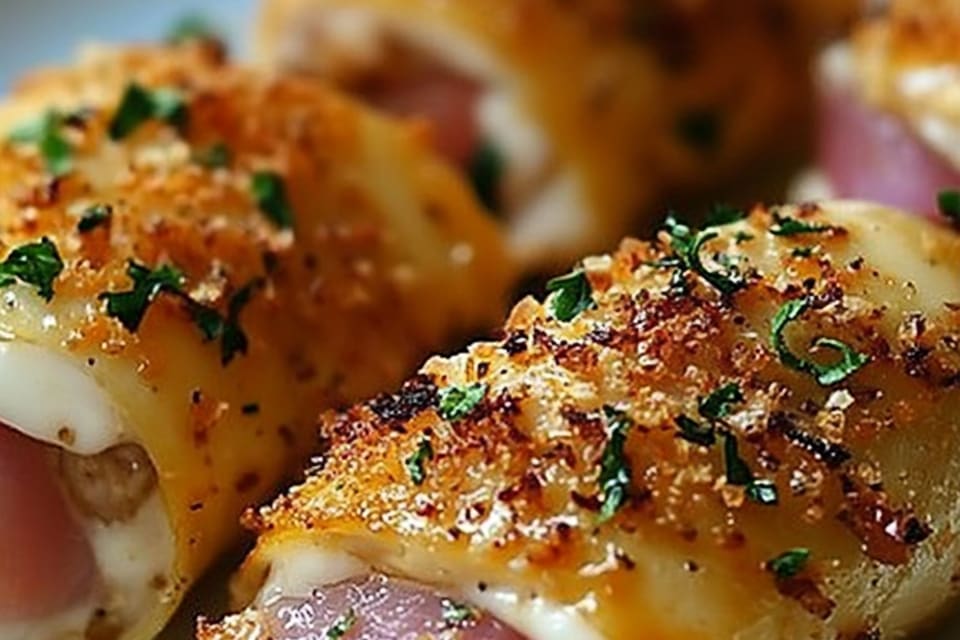 Roulés de Poulet Cordon Bleu : Une Recette Incroyable et Réconfortante