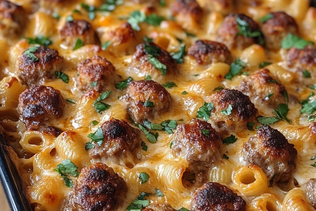 Swedish Meatball Pasta Bake: An Amazing Ultimate Comfort Food Delight