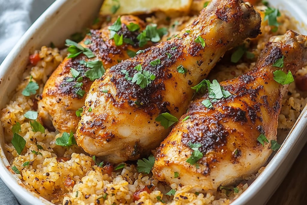 Baked Chicken Legs and Rice: An Incredible Ultimate Recipe