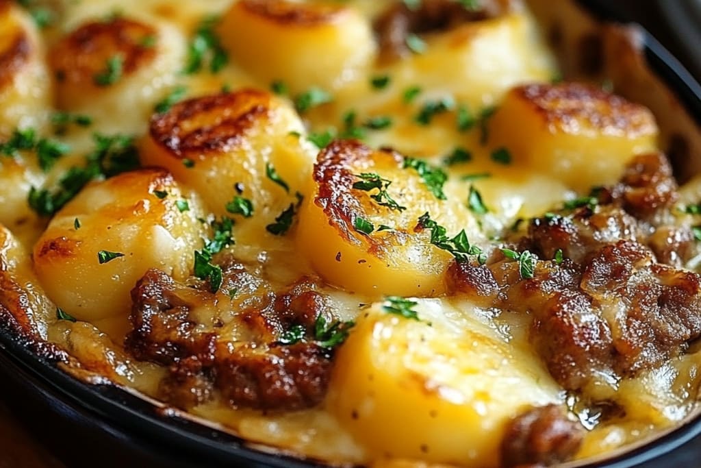 Gratin Réconfortant de Bœuf Haché et Pommes de Terre : Une Recette Incroyable Essentielle