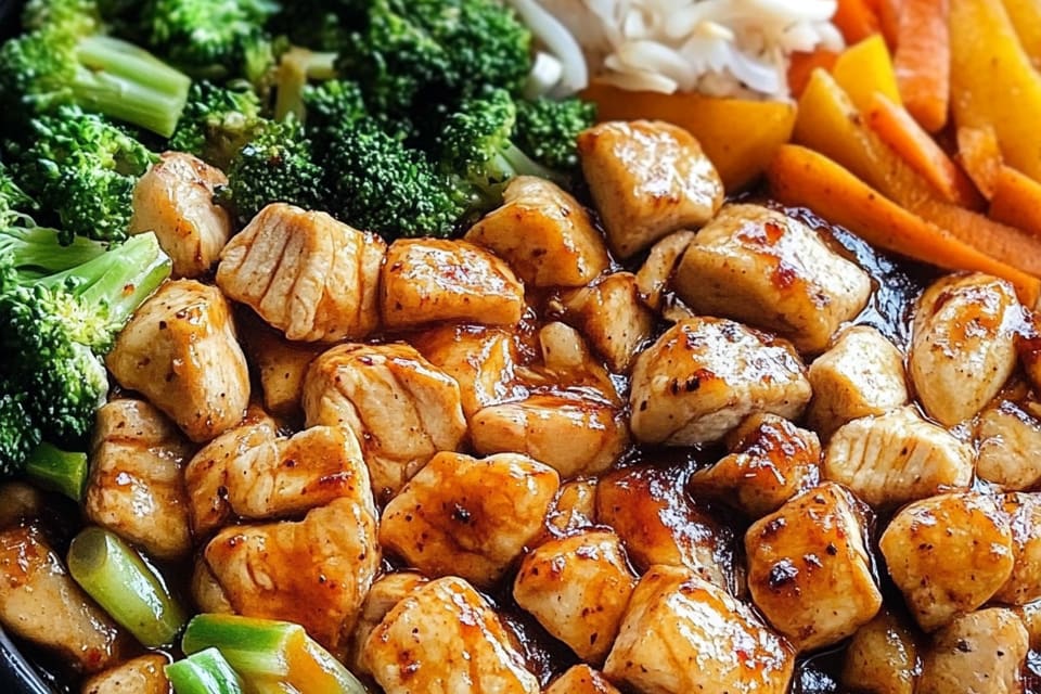 Hibachi Chicken & Vegetables: An Amazing Ultimate 7-Ingredient Feast