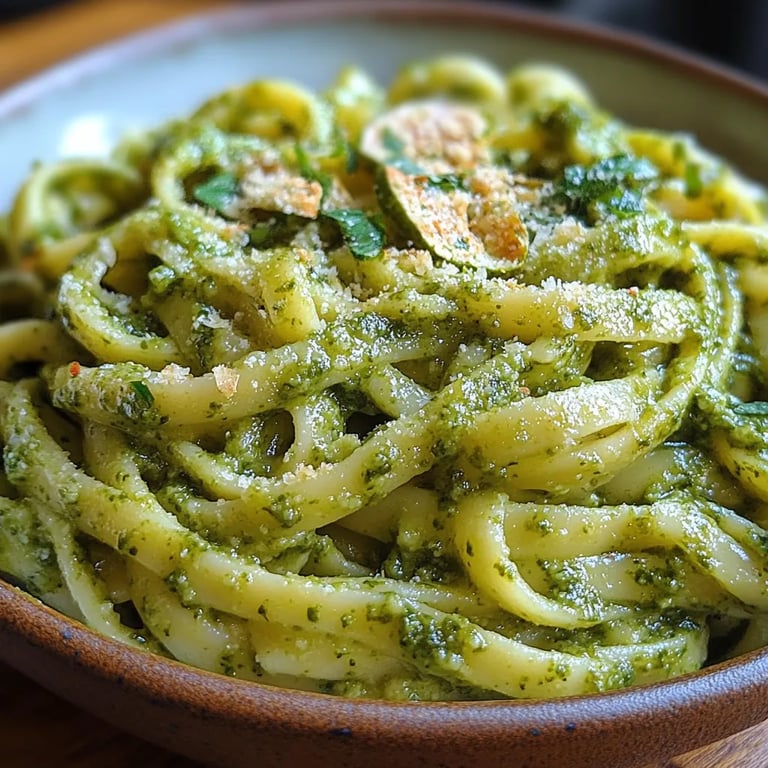 Vegan Avocado Pesto Pasta: An Incredible 5-Ingredient Recipe