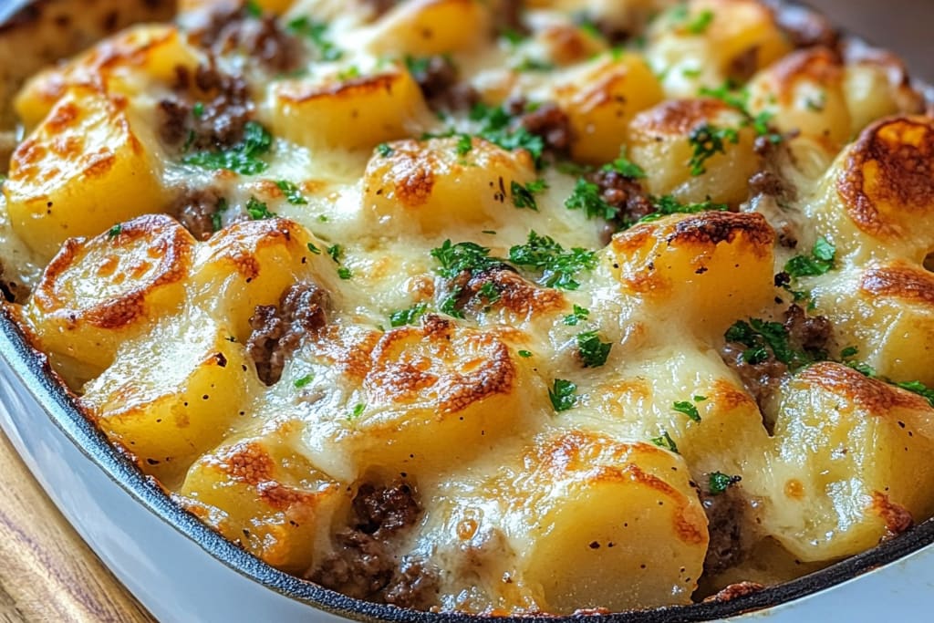 Cheesy Hamburger Potato Casserole: An Amazing Ultimate Recipe