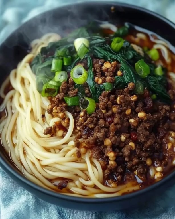 Nouilles Dan Dan : Une Recette Incroyable Ultime